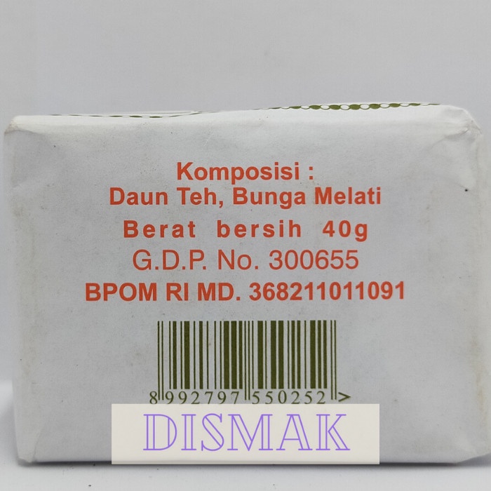 

B0621D Teh Kepala Djenggot Hijau 40 Gram 054