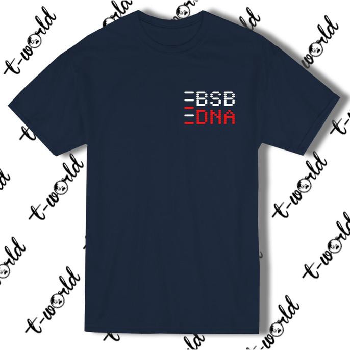 Kualitas Terbaik Kaos Backstreet Boys DNA Tour Tulisan Kecil - Biru Navy MURAH