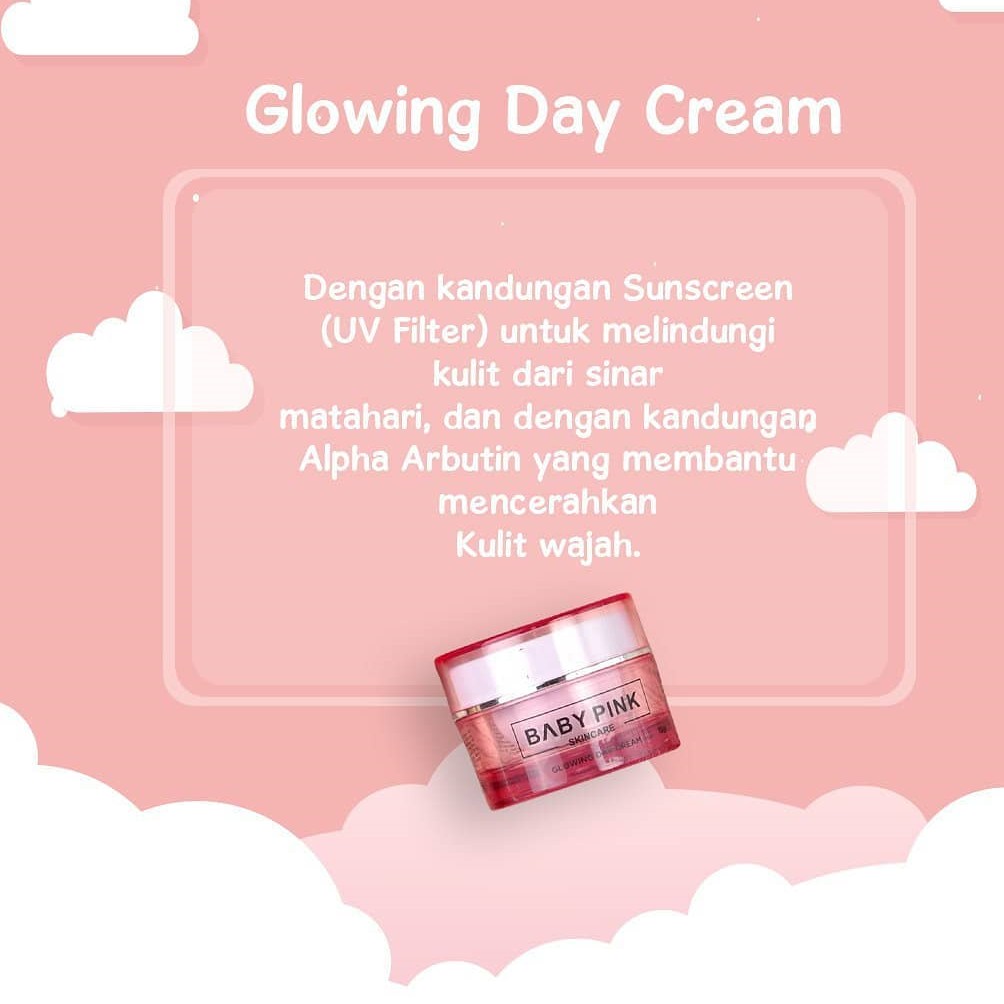 Glowing DAY CREAM babypink