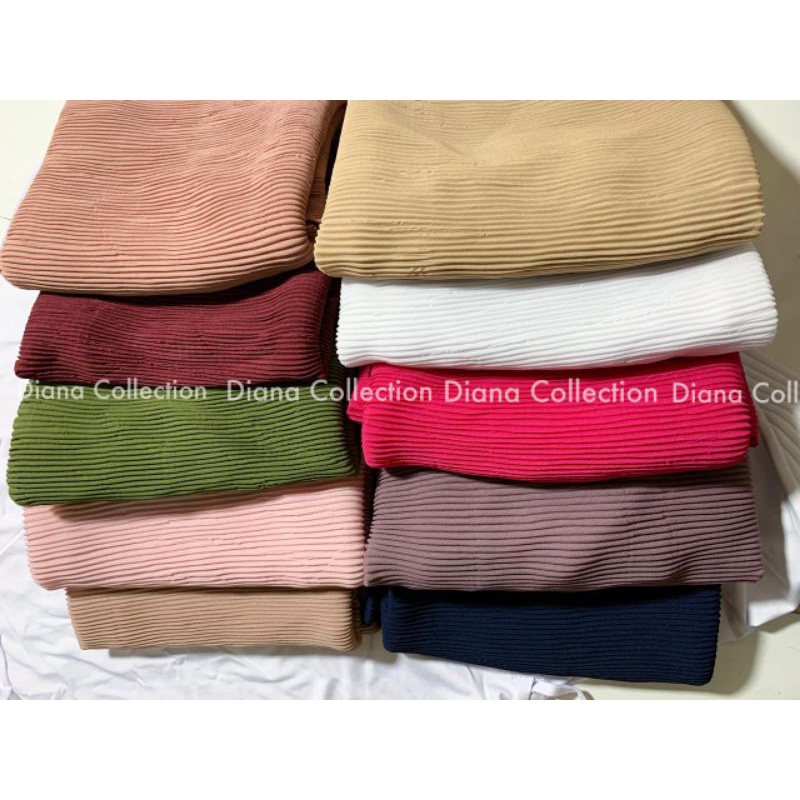 HIJAB SEGIEMPAT PLISKET JUMBO 130x130 TERLARIS