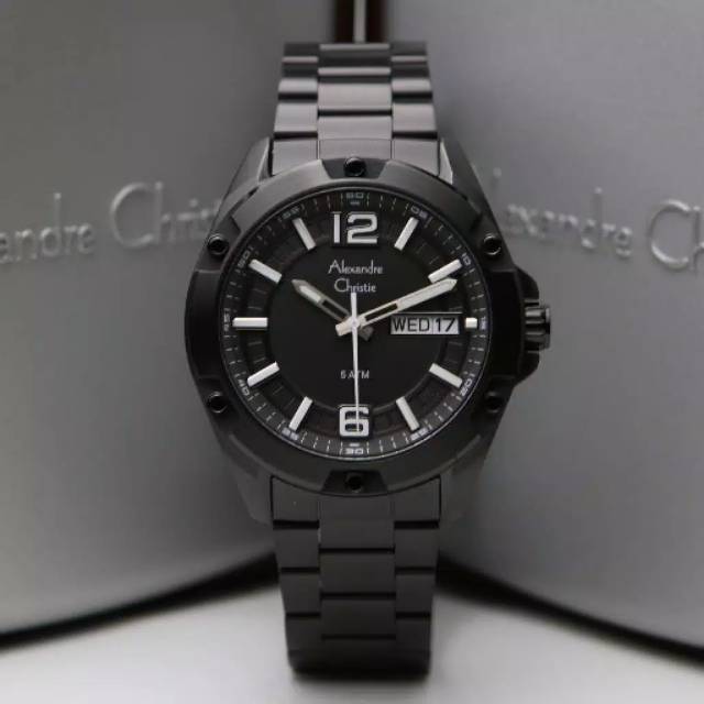 Jam tangan pria ALEXANDER CHRISTIE AC6518 garansi resmi 1 tahun