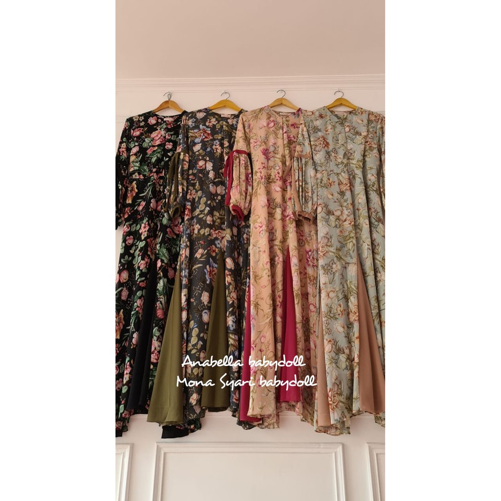 Gamis Syar'i Anabella by Mona Syar'i
