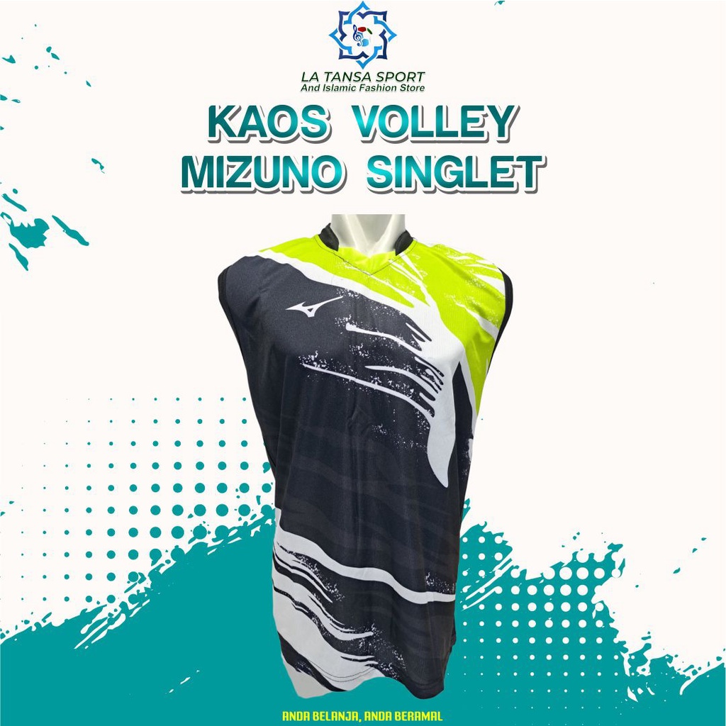 KAOS VOLLEY MIZUNO SINGLET