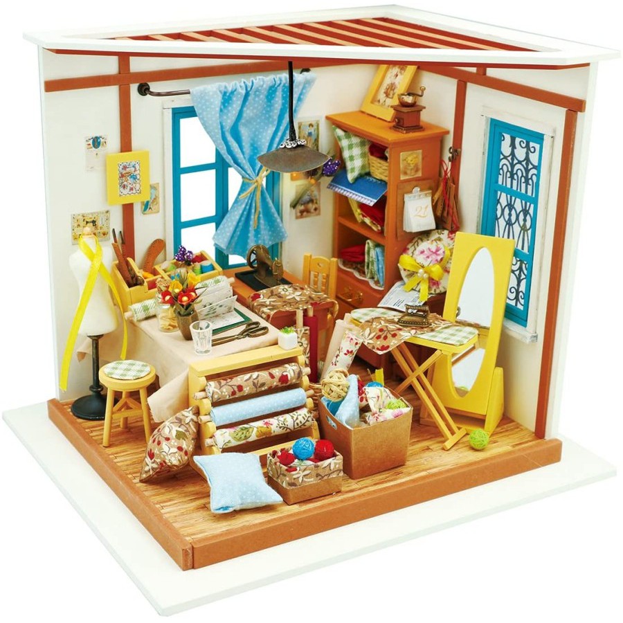 Mainan Anak DIY / Miniatur Miniature House Set Model Home Decor Toy