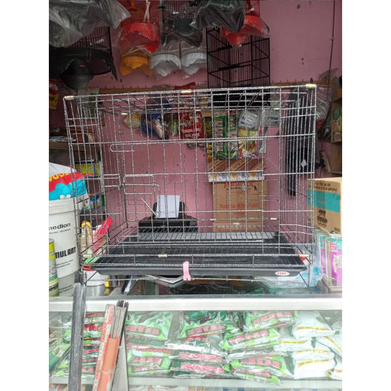 Kandang Kucing/Kandang Anjing/Kandang Kelinci/Size L Ukuran P42 L62 T50