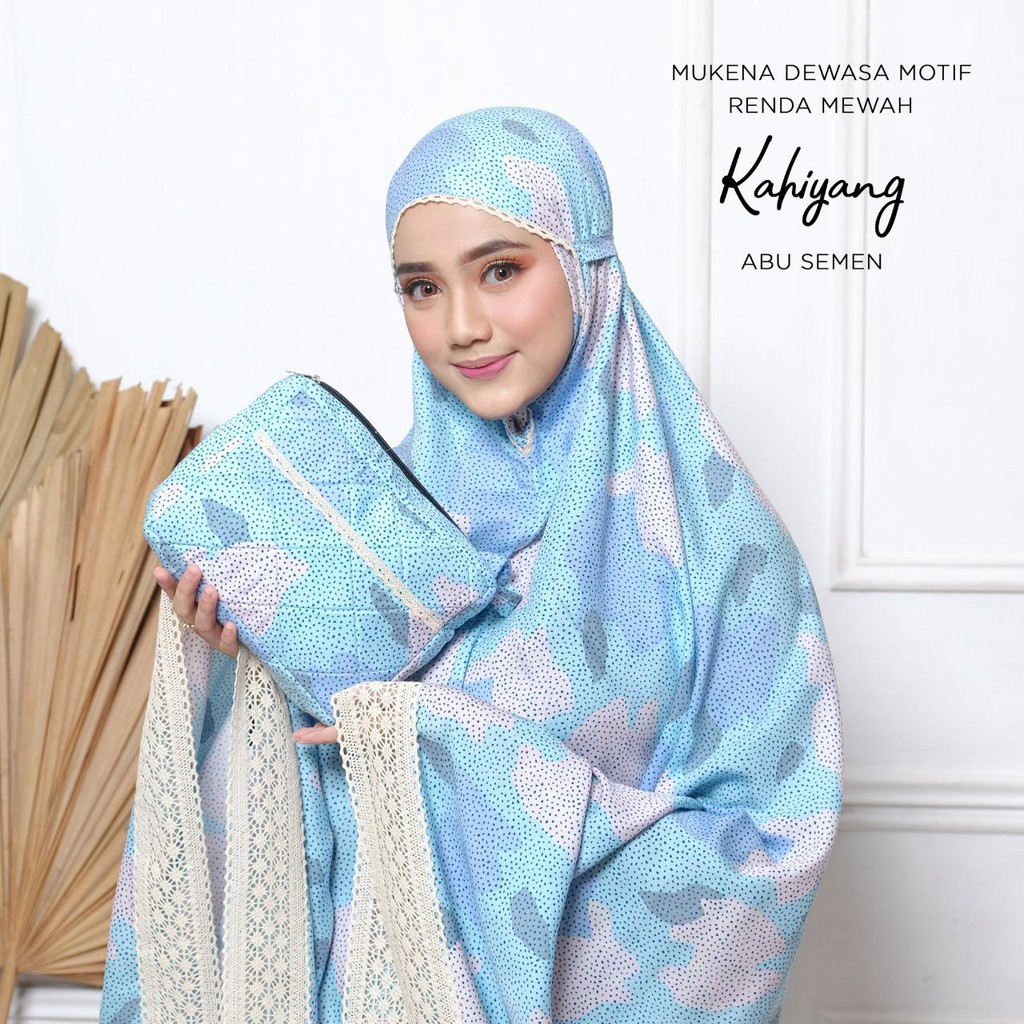 MUKENA BALI TASIK - MUKENA RENDA DEWASA MOTIF KAHIYANG