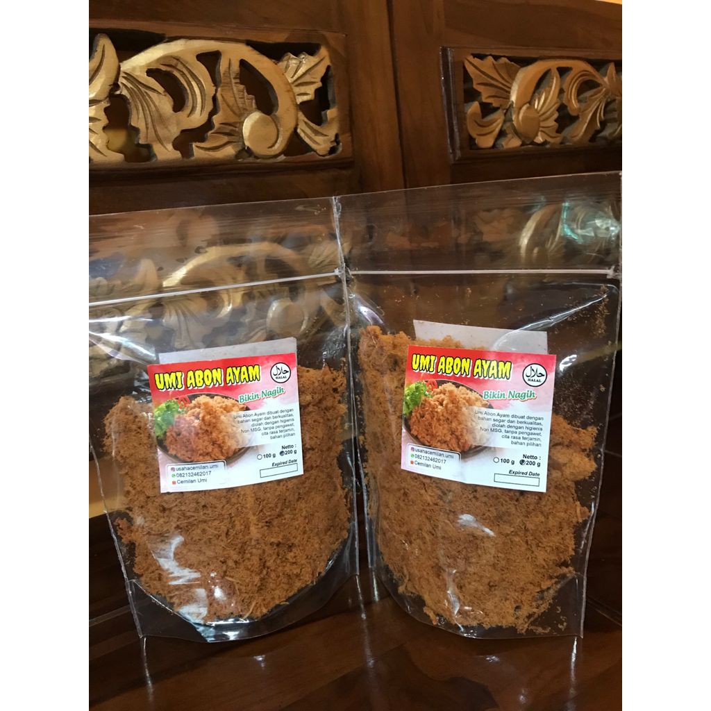 

Abon ayam ASLI