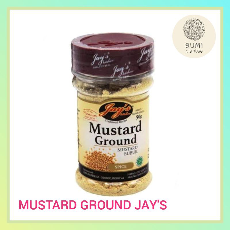 

Bumbu Jay's Mustard Ground Bubuk 50 gram