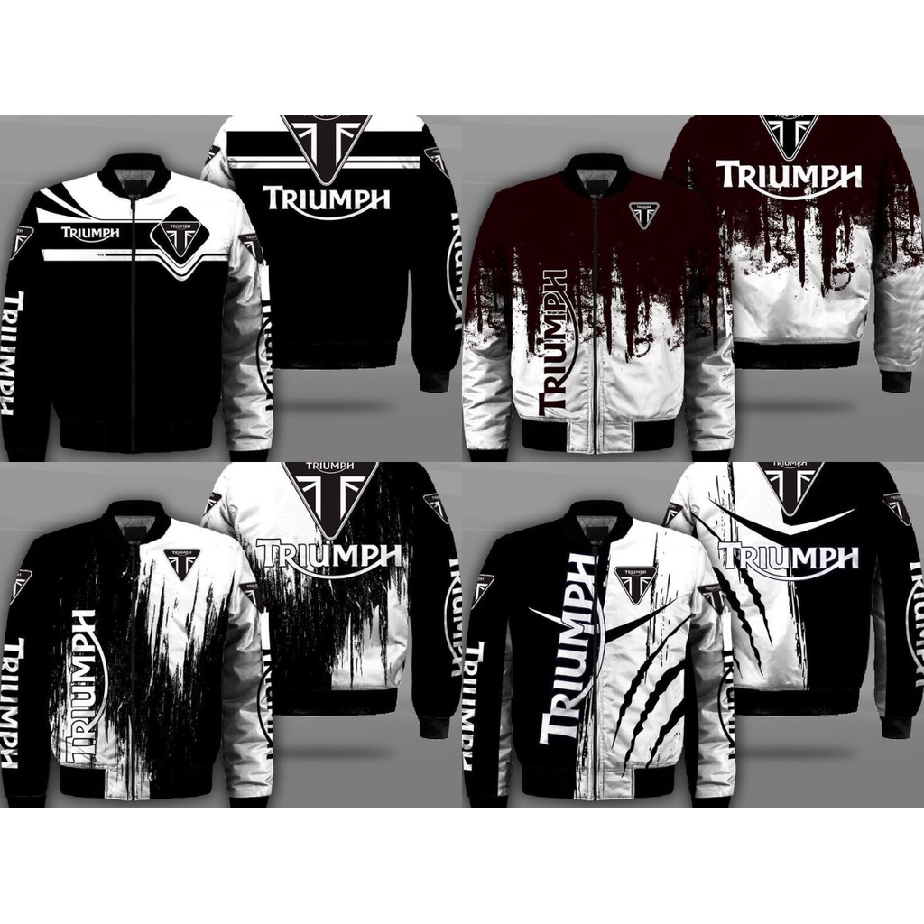 EXCLUSIVE JAKET TRUMPH JAKET PRIA BOMBER JAKET PRINTING FREE NICKNAME & LOGO