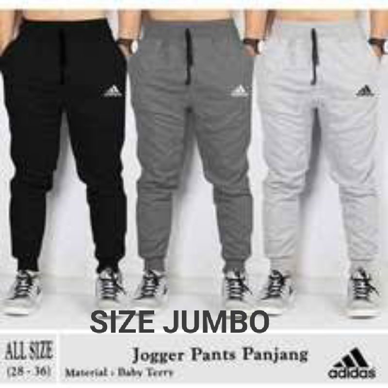 (XXL)Celana Joger joging PRIA WANITA panjang Jogger Gym training trening treining trackpants SWEATPANTS/celana santai pria/Celana harian pria sport olahraga futsal