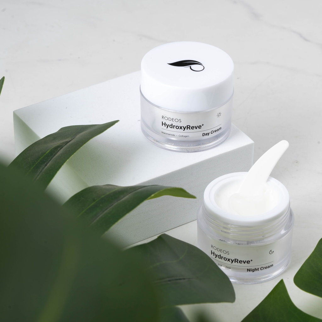 Rodeos HydroxyReve+ Day Cream Night Cream AHA-BHA-PHA