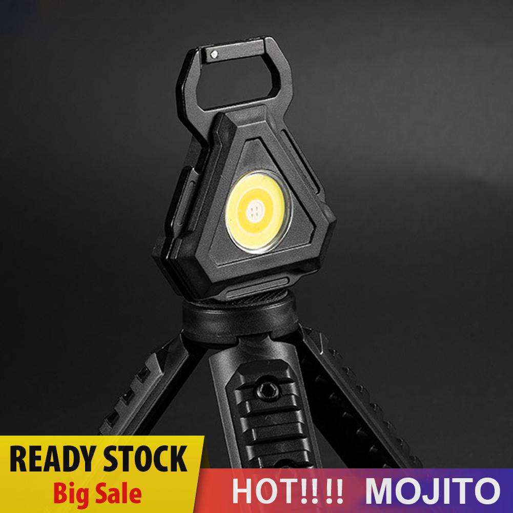 Lampu Senter LED COB Mini Portable Dengan Gantungan Kunci