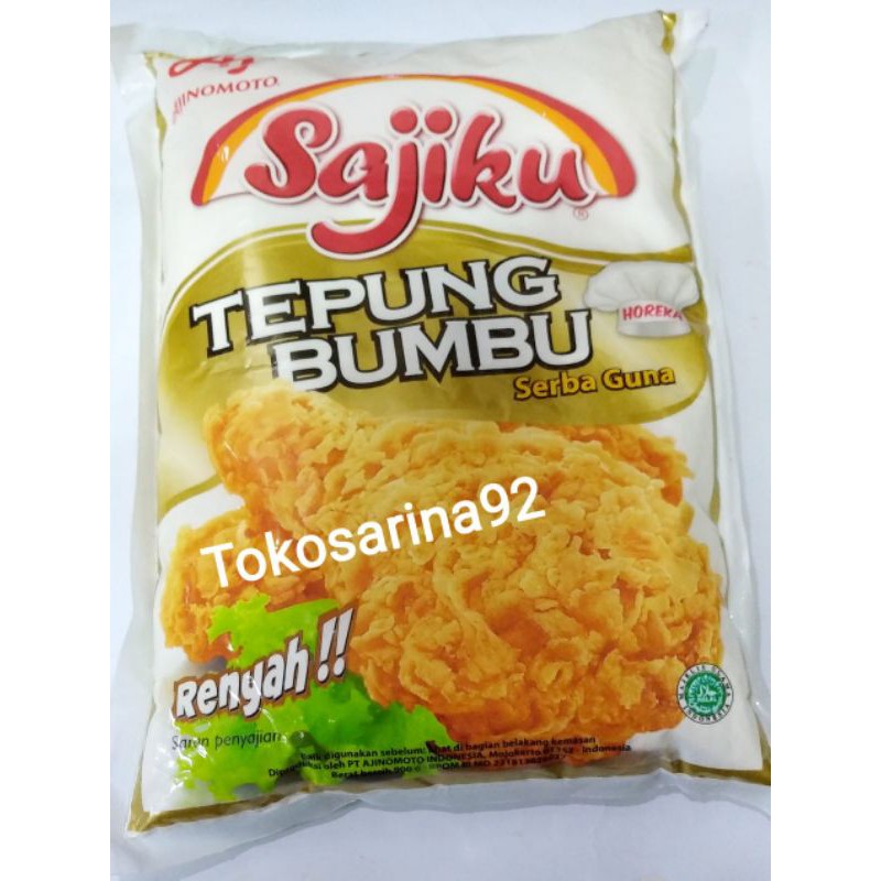 

Tepung bumbu serbaguna sajiku 900 gr