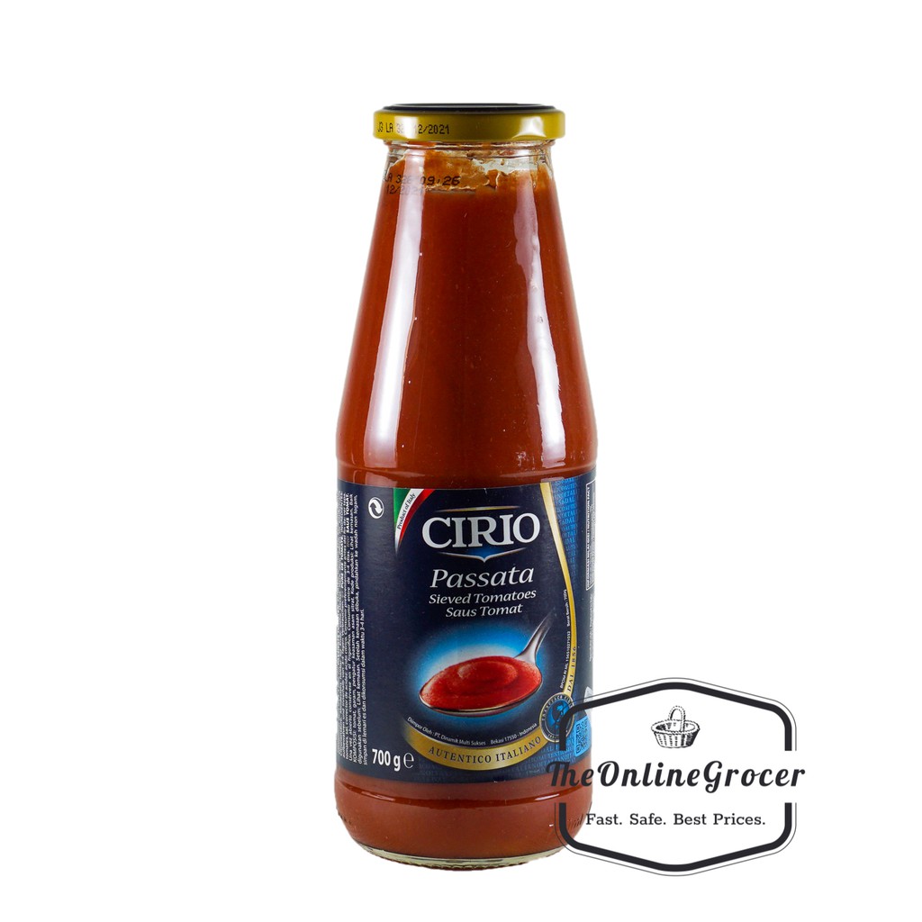 Cirio Passata Tomato Sauce 700gr – Saus Tomat Cirio