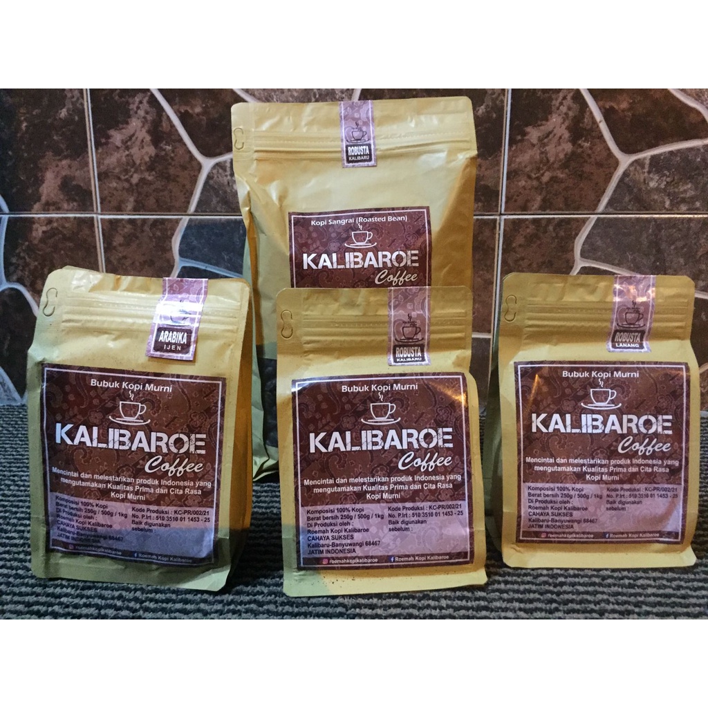 

Kopi Murni Asli Kalibaroe Coffee