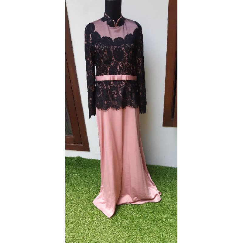 Preloved Dress Brokat Pita
