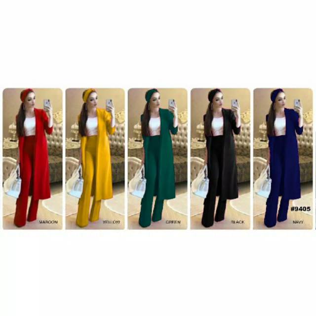 Stelan blazers fashion+celana+bandana