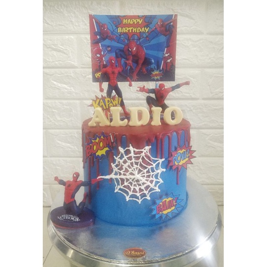 

Spiderman Birthday Cake / Cake Ulang Tahun Anak / Cake Ulang Tahun Karakter