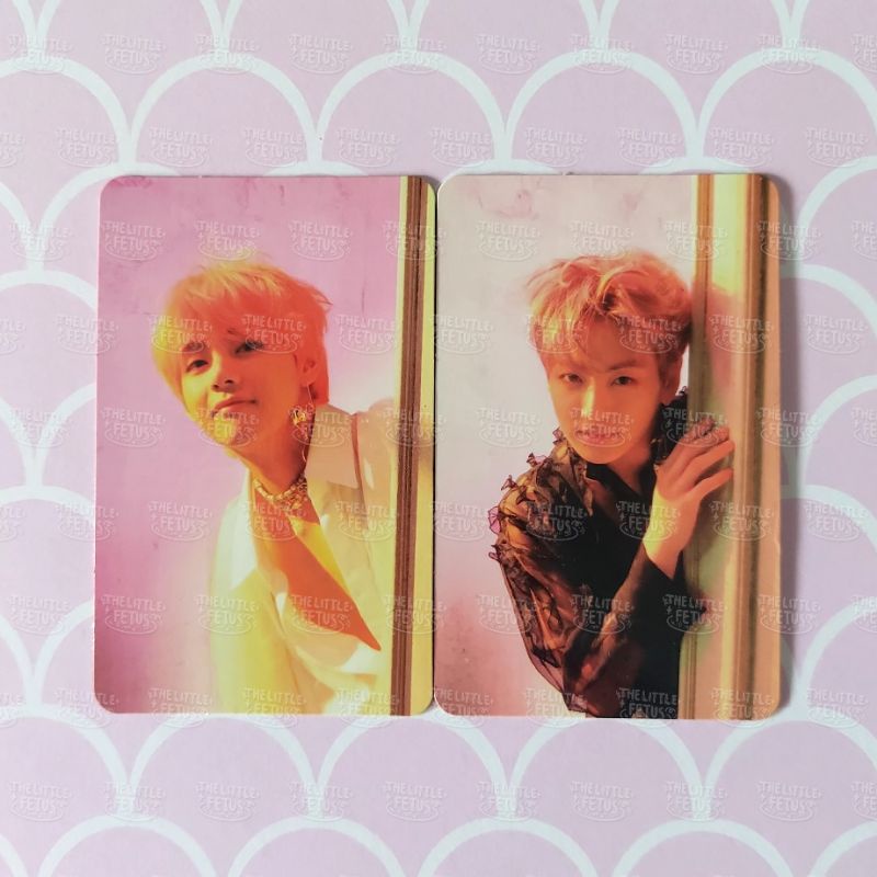 PHOTOCARD OFFICIAL BTS PC LOVE YOURSELF ANSWER E TAEHYUNG V JUNGKOOK JK