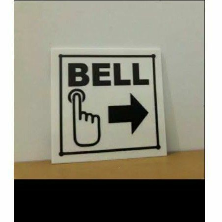 

sign label acrylic bell panah kanan atau panah kiri, sign board akrilik bell