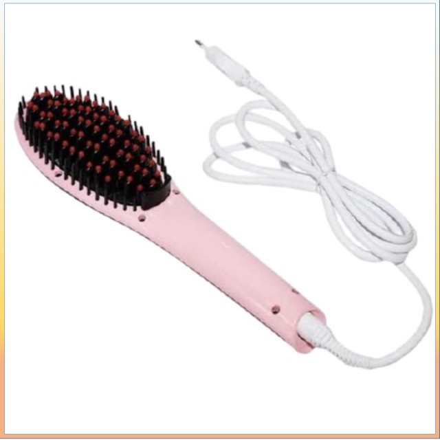 Catok Sisir Mini Catokan Rambut model Sisir - Straight Iron - Pelurus Rambut - Fast Hair Straightener