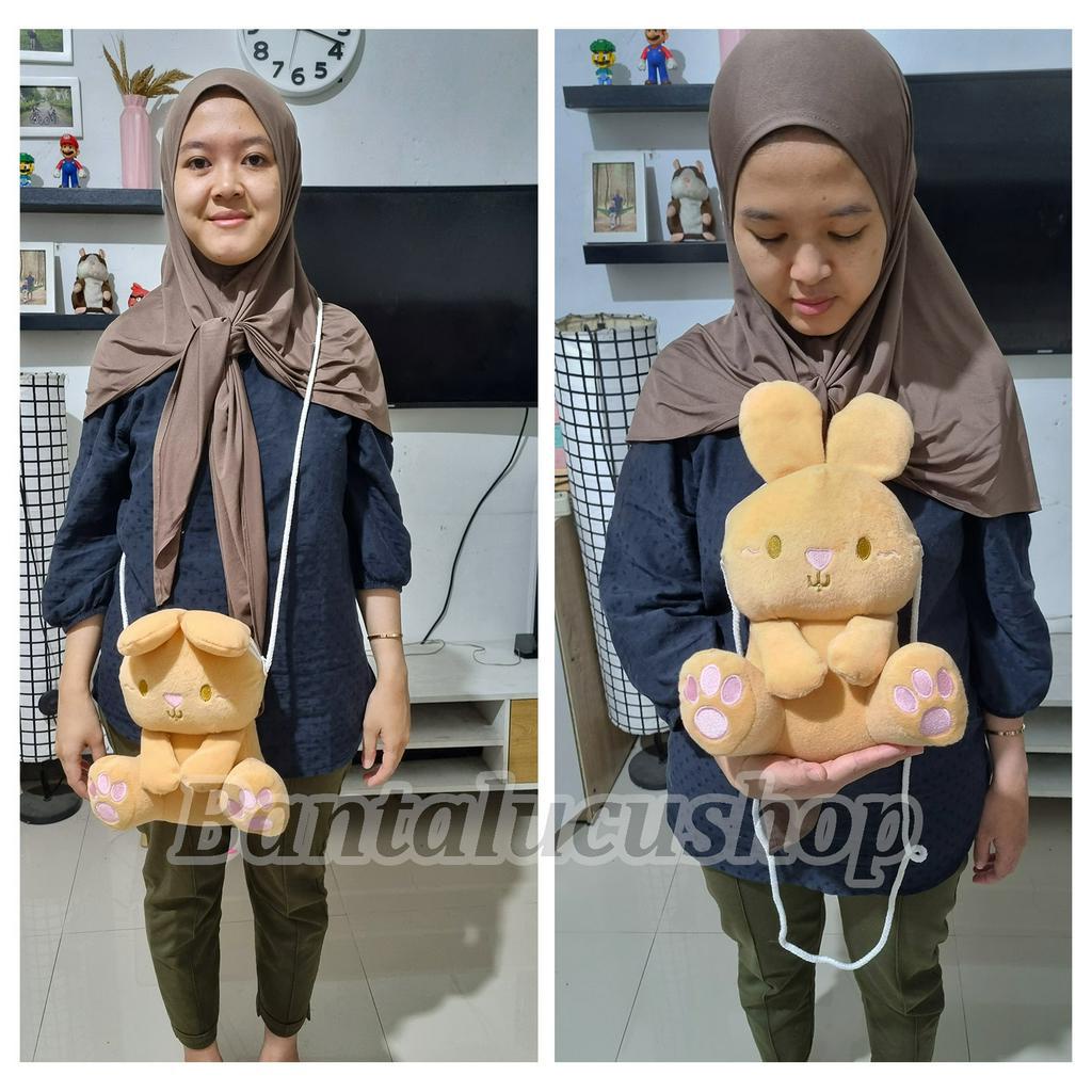 Tas Selempang Wanita Rabbit Tas Boneka Kelinci