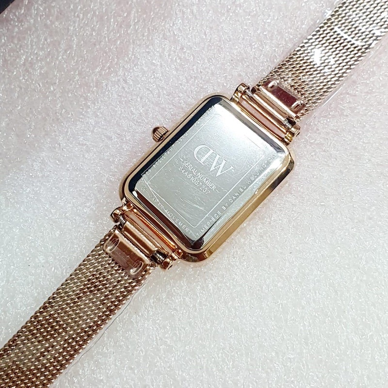 JAM TANGAN ORIGINAL QUADRO PRESSED MELROSE ROSEGOLD COD