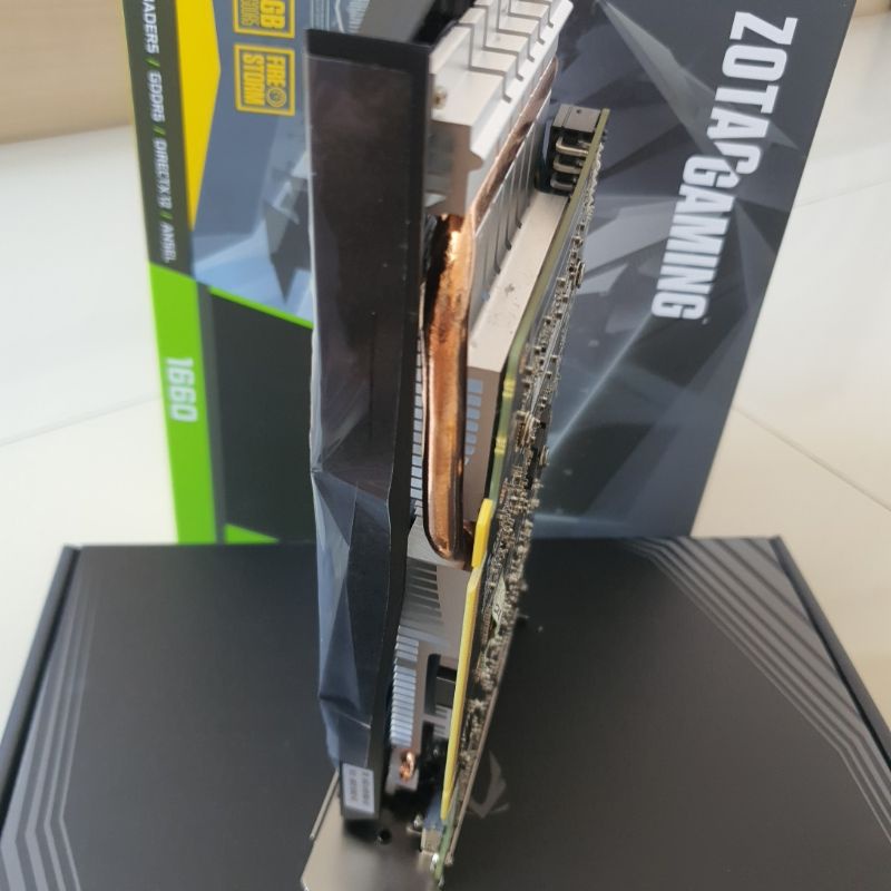 VGA ZOTAC GEFORCE GTX1660 GTX 1660 6GB GDDR5 TWIN FAN GARANSI RESMI