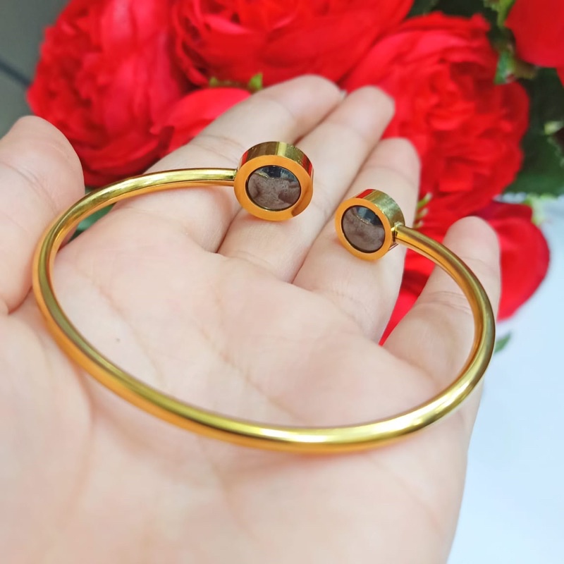 Gelang Kesehatan Quantum Pendant Cantik Gold