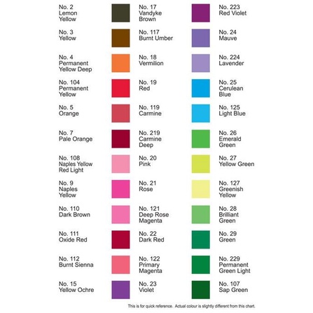 

➽ SAKURA Acrylic Color 20ml Tube ❄