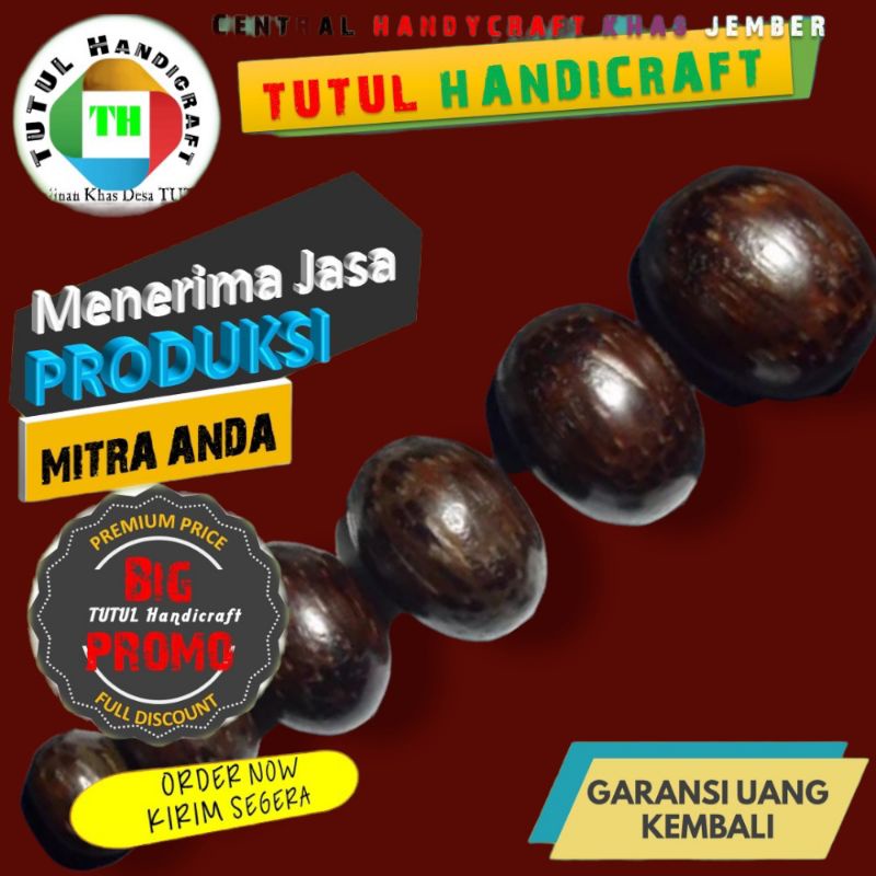 Mata cincin kayu LIWUNG Black Tiger by TUTUL Handicraft