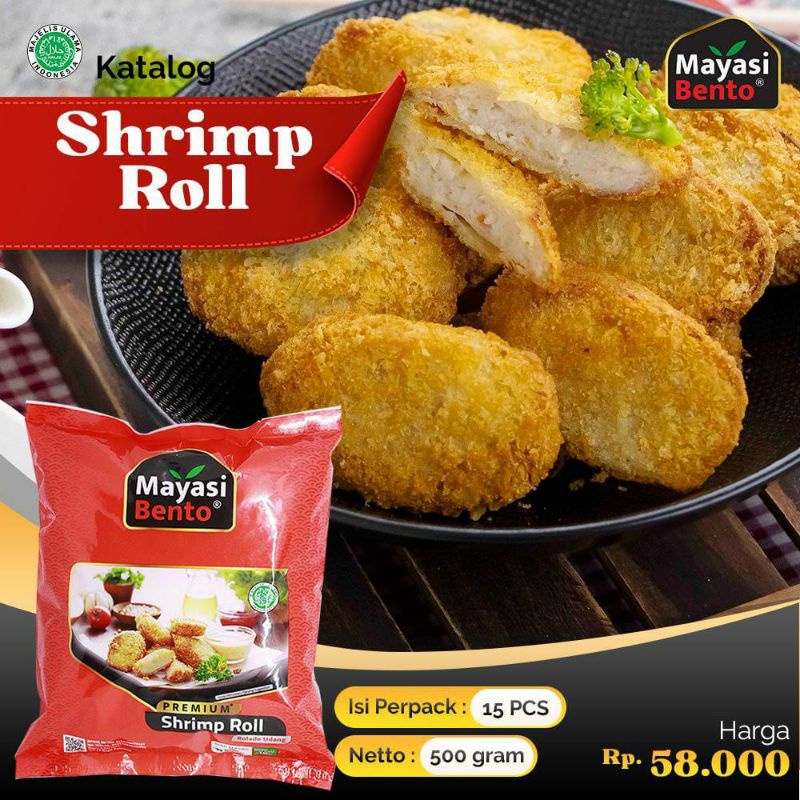 

Shrimp roll Mayasi bento frozen food bekasi