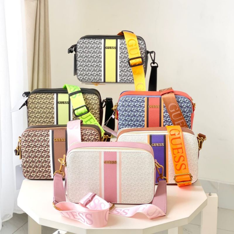 Camera Bag | Tas Guess | Tas Cantik | Slingbag | Tas Cewek | Gb744