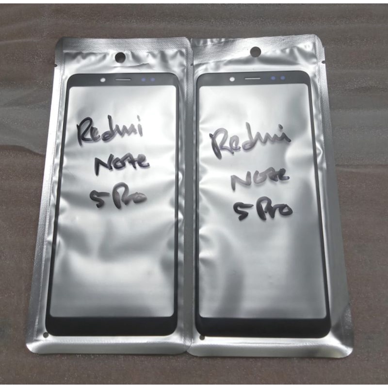 Glass sudah oca Xiaomi Redmi note 5 pro Kaca Touchscreen Layar sentuh