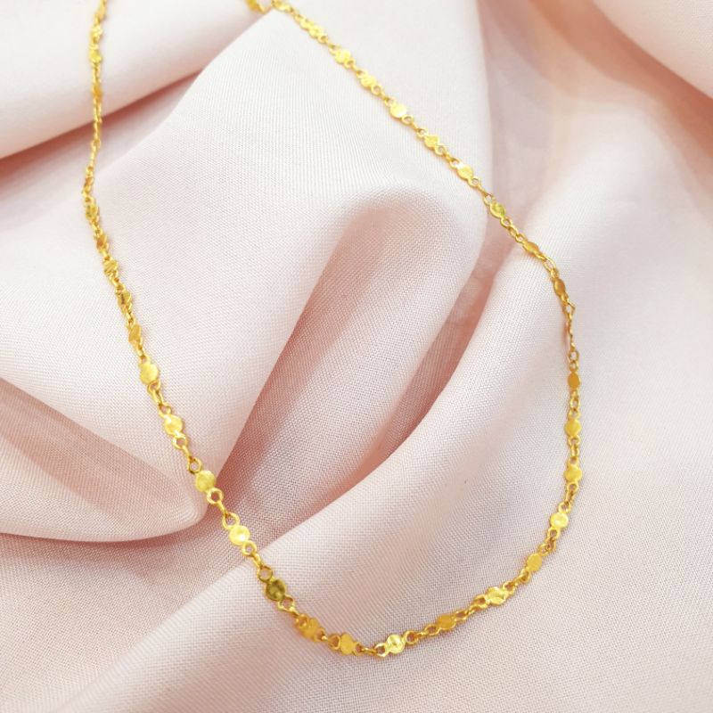 Kalung emas 24K emas asli kadar 97%