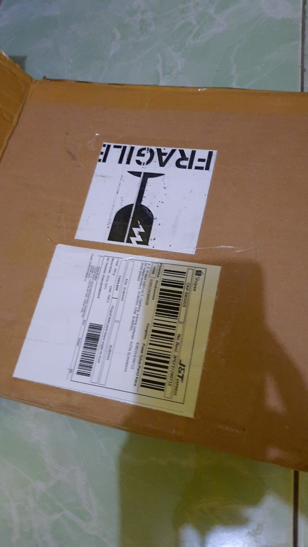 Tutup Panci Kaca Dengan Kaki, Diameter Kaki/id = +/- 23.8 Cm (24 Cm) + Knop Oval Motif Kayu