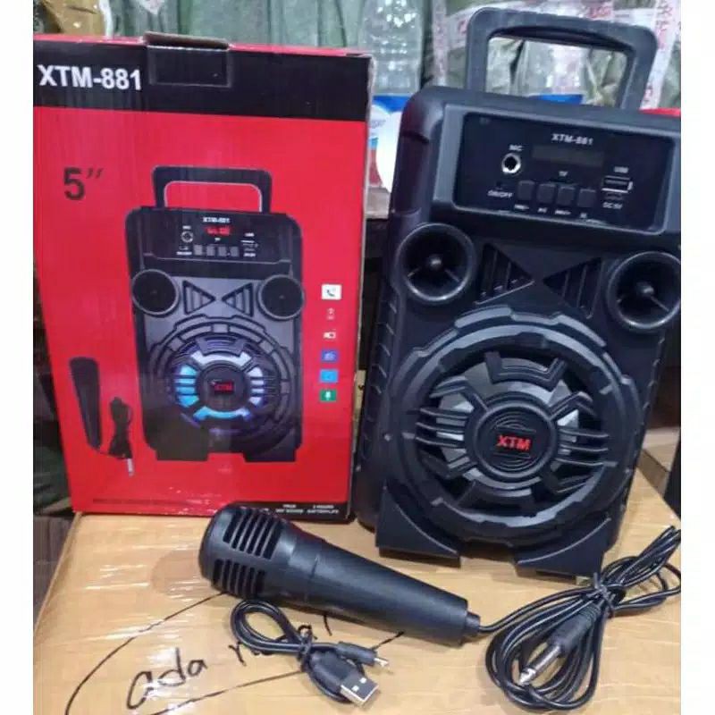 speaker bluetooth karaoke XTM-881