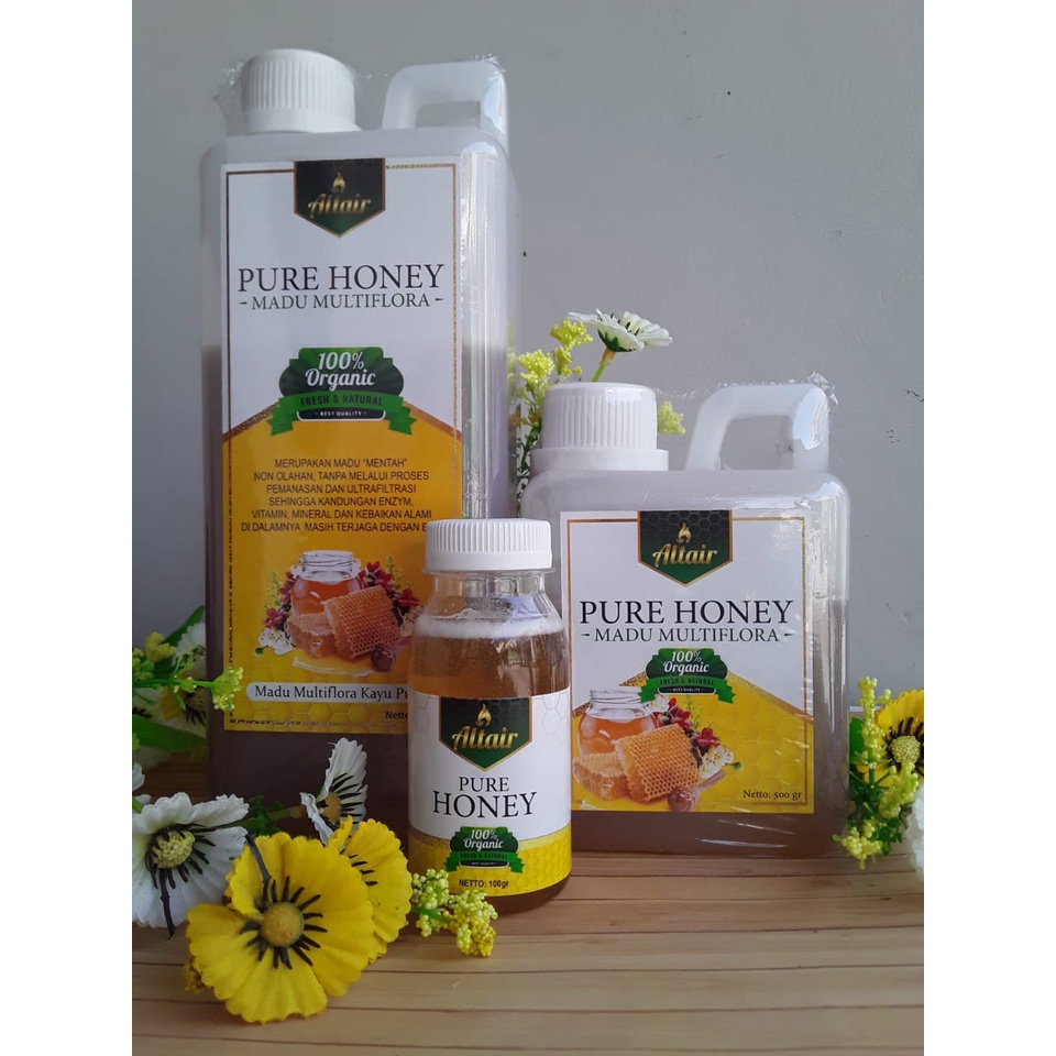 

ALTAIR PURE HONEY / MADU MENTAH MURNI 1000gr