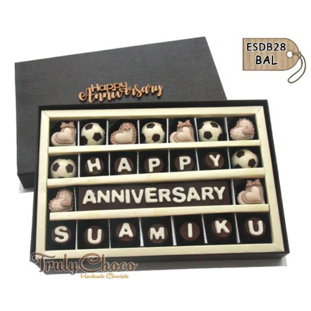 

Kado anniversary graduation coklat trulychoco ESDB28