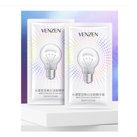 [BPOM] - Veze Whitening Essence Pemutih dan Pelembab Lampu Bohlam 2ml By AURORA