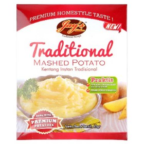 

JAY'S MASHED POTATO TRADITIONAL KENTANG INSTAN TRADISIONAL 45 GRAM JAYS