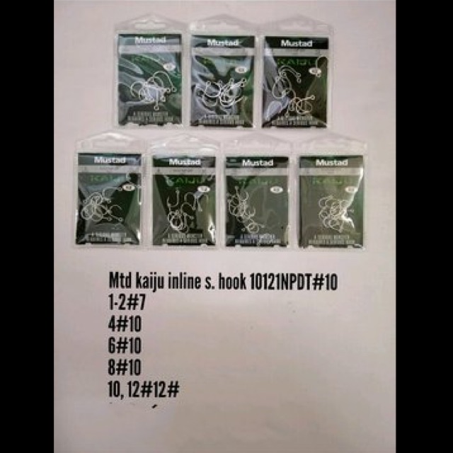 Pancing mustad kaiju mata kail mustad