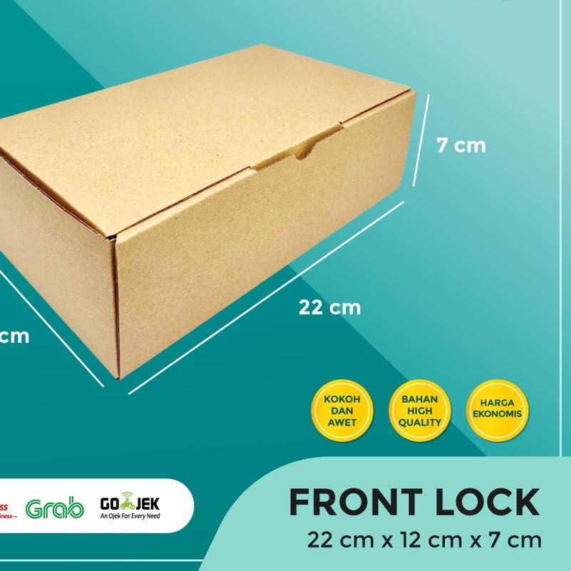 

( 10 Pcs ) Kardus uk. 22x12x7 cm...Die Cut untuk kotak Kue Bolu -Aksesoris - dll, model box pizza