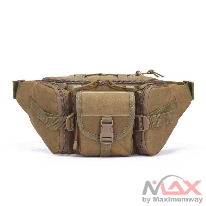 Tas Pinggang Militer Anti Air Tentara Bahan Oxford Tas Pria Cowo Macho Cowok Keren Tactical Waist bag Waistbag Waterproof Tas Pinggang Taktis Mendaki Memancing Olahraga Berburu Berkemah Tas Sabuk Olahraga Tas Militer Tentara Pria