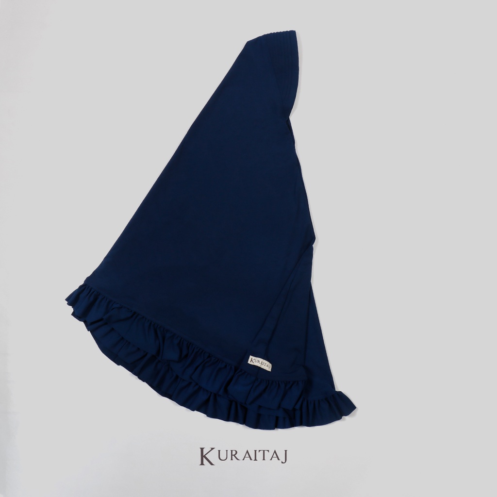 Hijab Instant Jilbab Bergo Khimar Rampel Bergo Polos Bergo Menutup Dada Jilbab Rumah dan Pergi Kureitaj SOFT PED