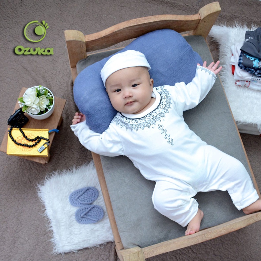 Ozuka GROSIR Baju Koko Anak Bayi Muslim Bayi Laki Laki SNI per 6 pcs