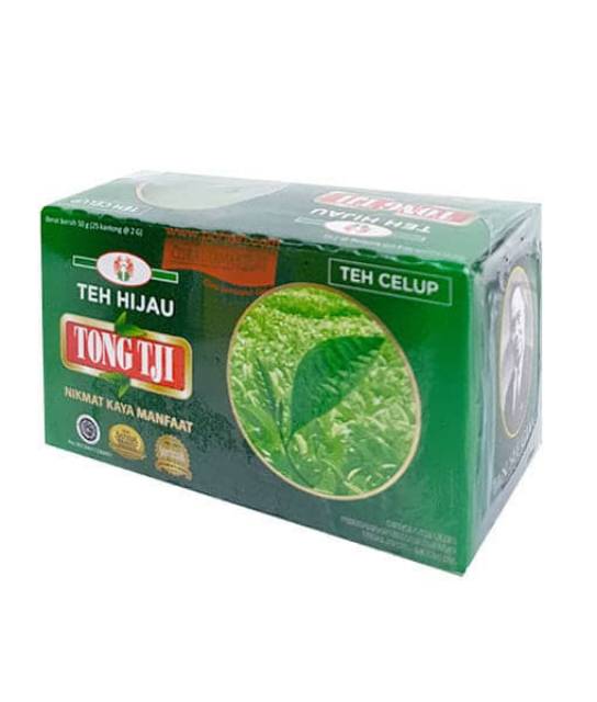 Tong tji Teh hijau celup (25kantong)