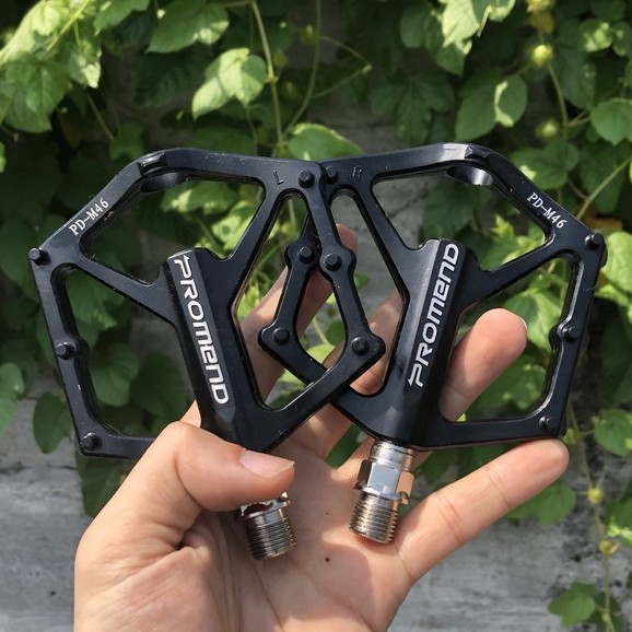 Pedal Sepeda PROMEND PD-M46 Super Black Premium Bicycle Pedal