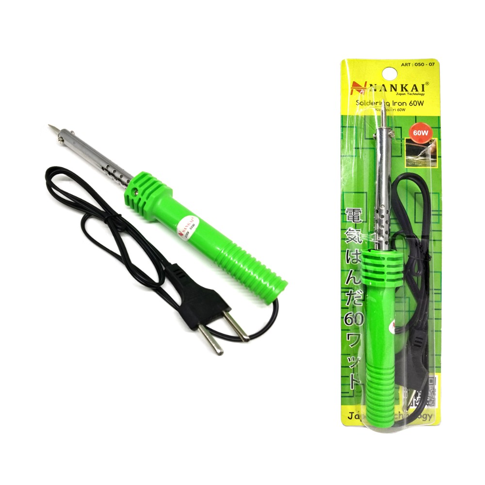 NANKAI SOLDER LISTRIK 60 WATT ALAT PATRI ELEKTRIK SOLDERING IRON 05007