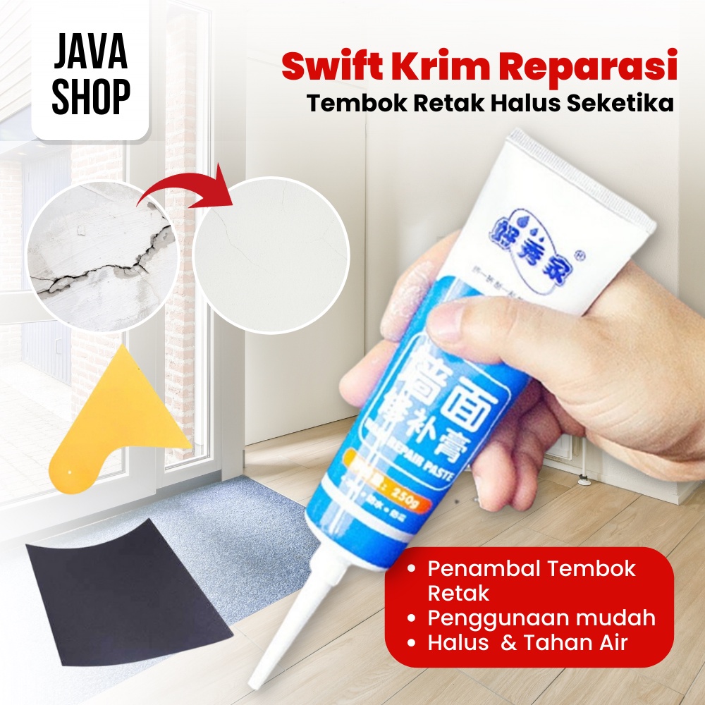 JAVASHOP Krim Reparasi Dinding Bocor Penghilang Retak Tembok